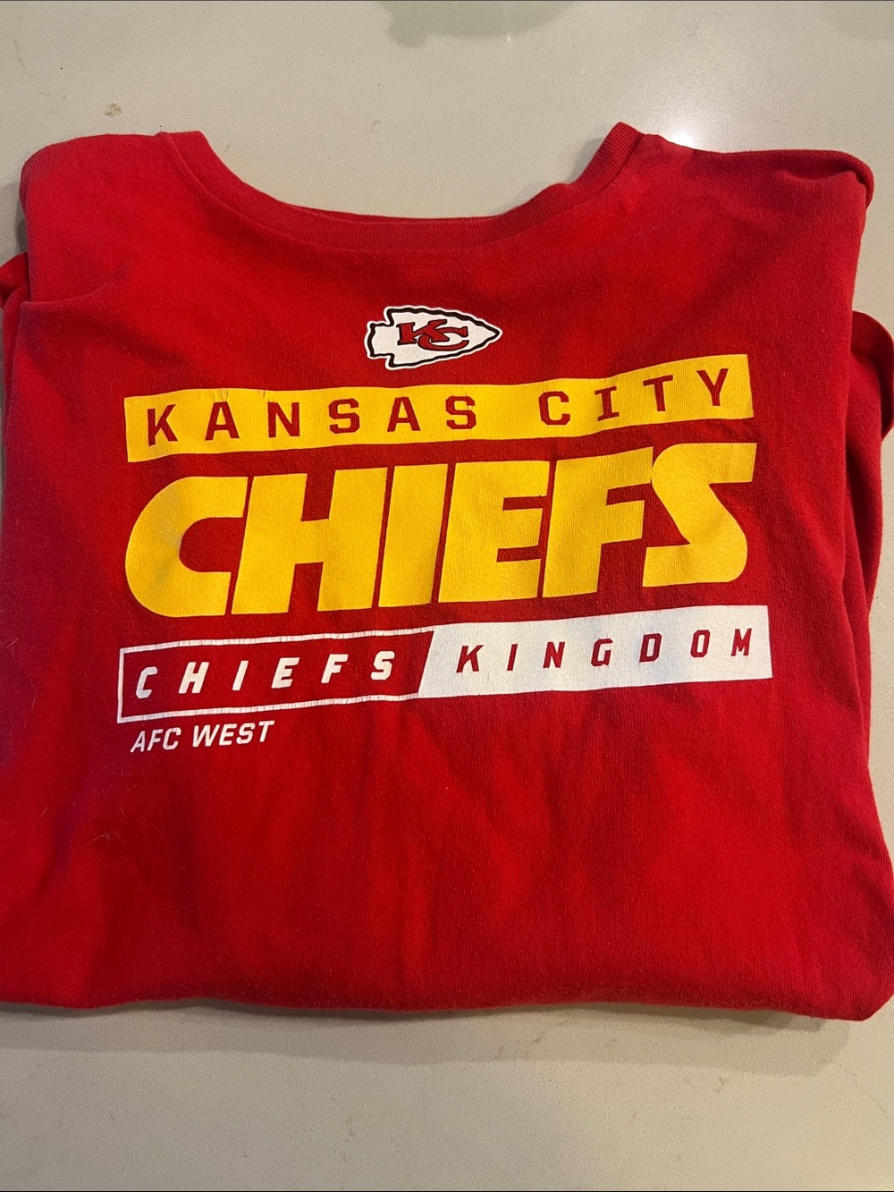 Chiefs long sleeve tee